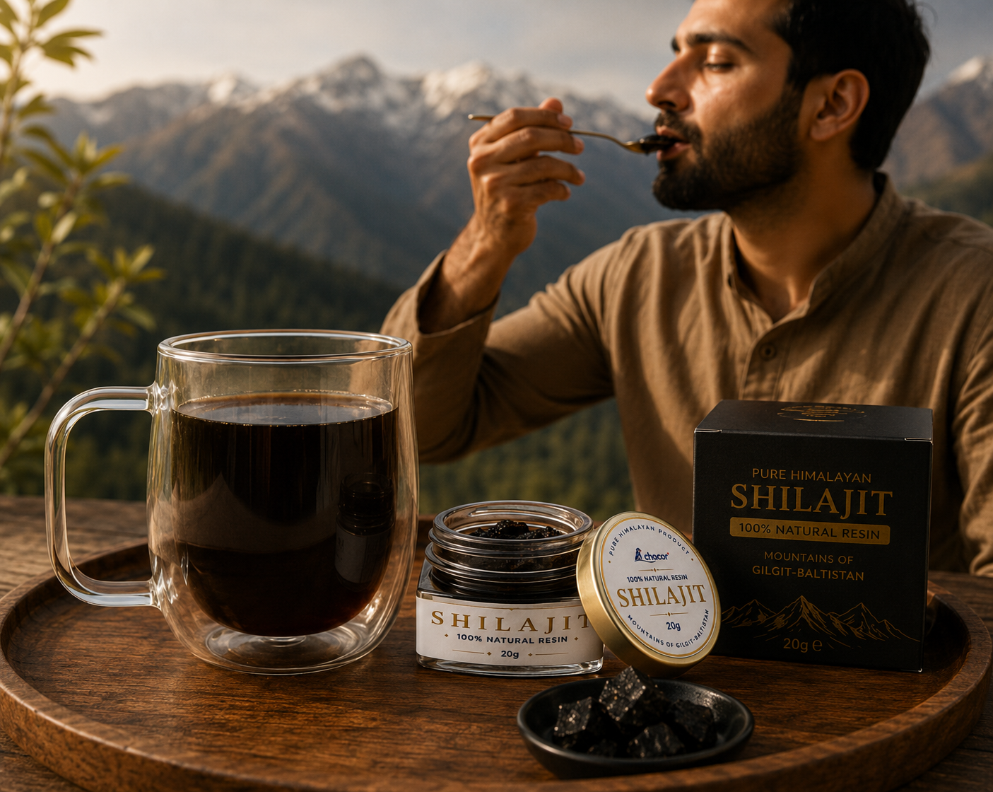 Authentic Gilgit Shilajit Resin (20g) – Lab Tested | Pure Himalayan