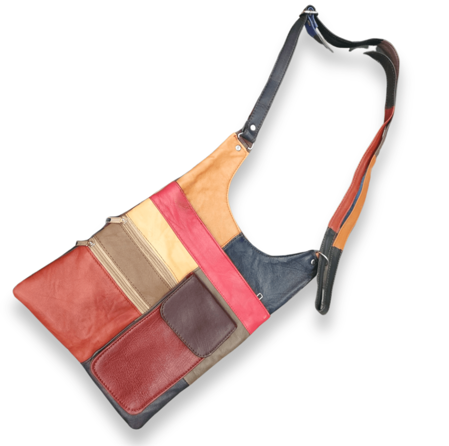 Premium Genuine Sheep Leather Crossbody Conductor Bag | Chacor