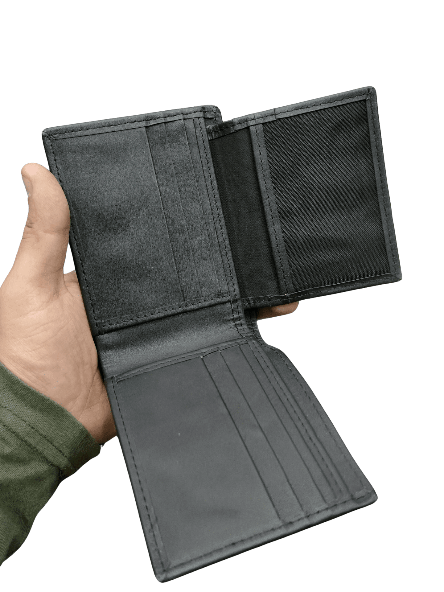 Handcrafted Genuine Leather Bifold Wallet – 7 Card Slots